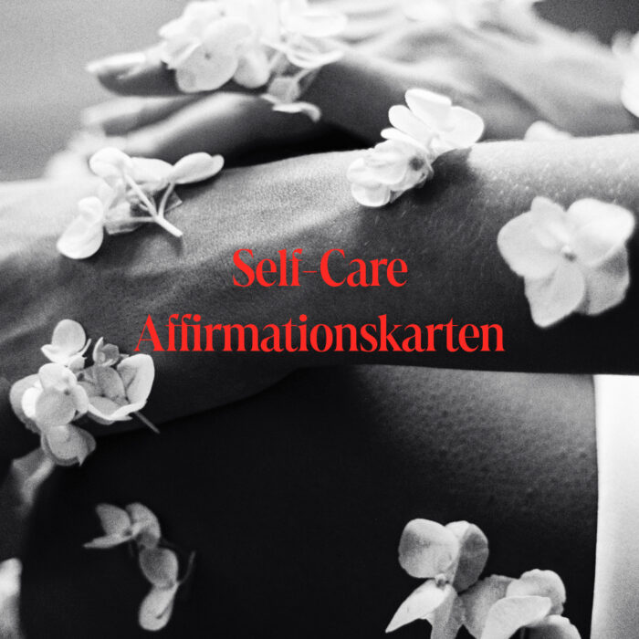 Self Care – Affirmationskarten Bild und Text